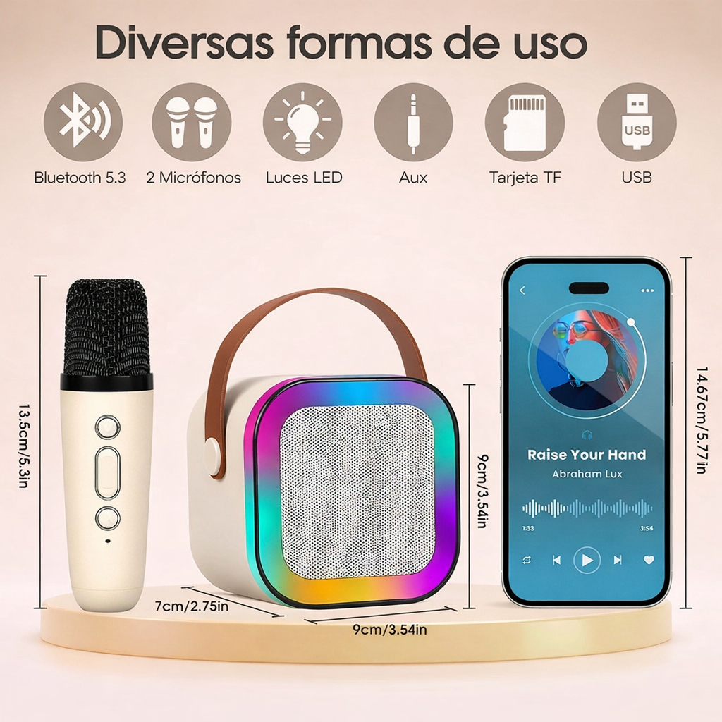 CantaEnCasa™ DuoStage Mini