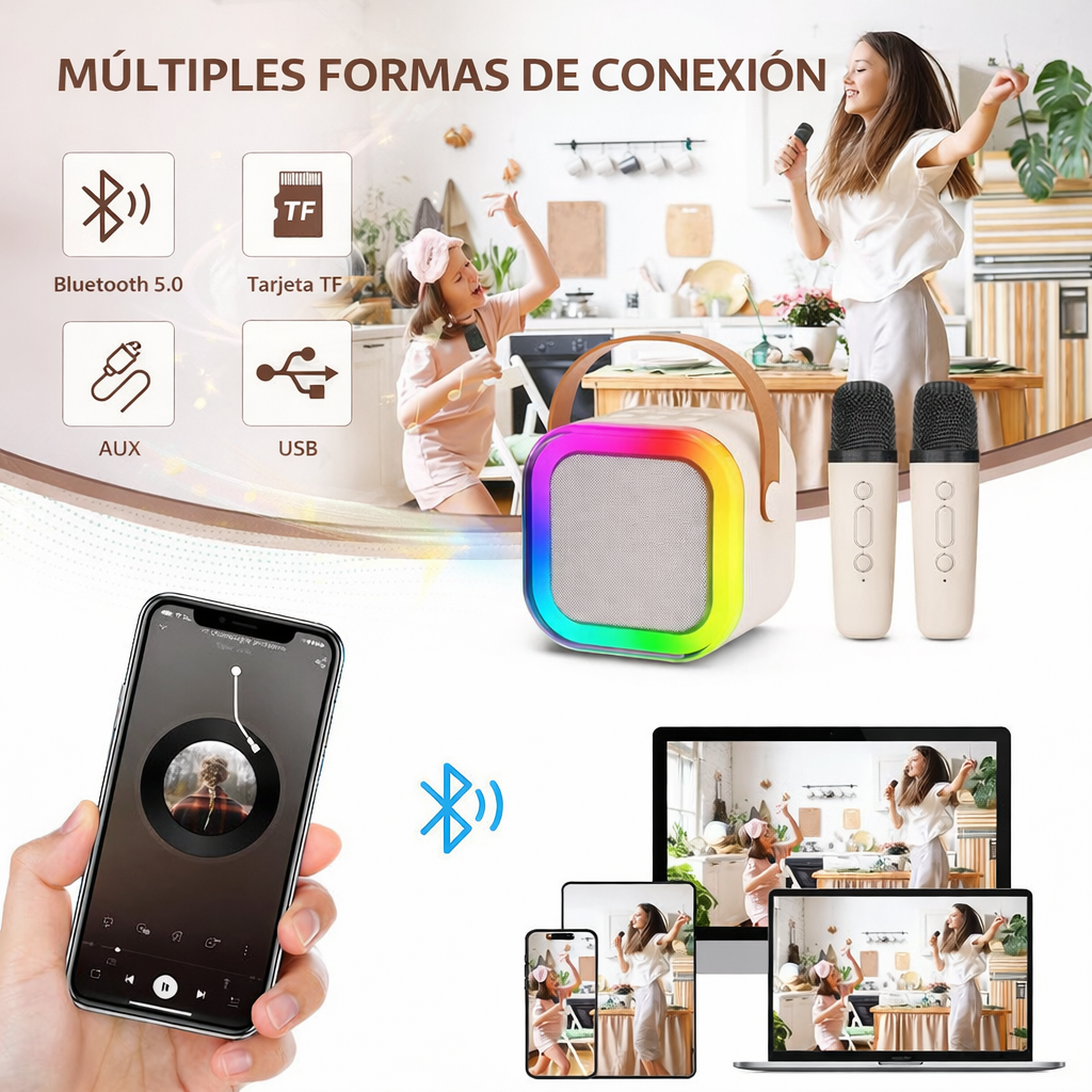 CantaEnCasa™ DuoStage Mini