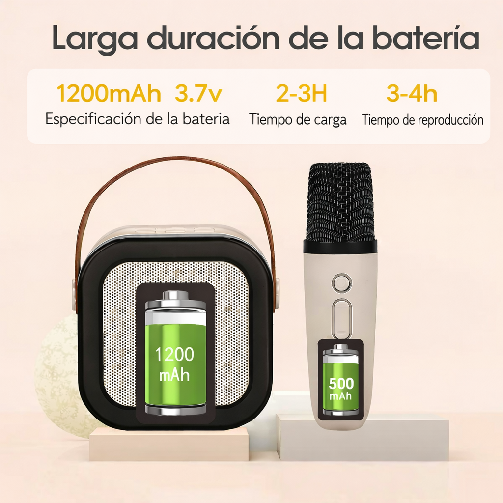 CantaEnCasa™ DuoStage Mini