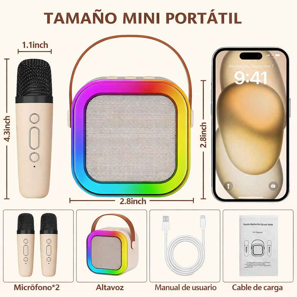 CantaEnCasa™ DuoStage Mini